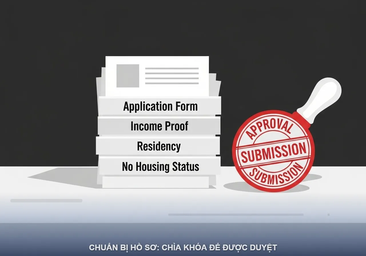 Danh sách hồ sơ, giấy tờ pháp lý cần nộp