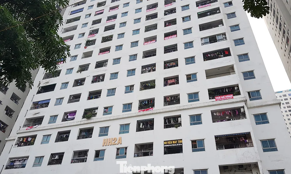 Một góc khác của tổ hợp HH Linh Đàm, đặt ra câu hỏi có nên mua căn hộ tại đây hay không.