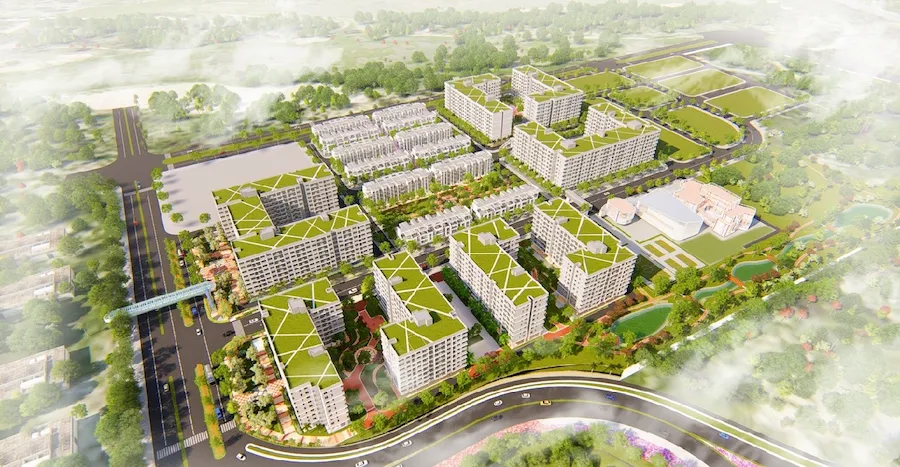 Người mua nhà hạnh phúc nhận chìa khóa căn hộ nhờ chính sách vay vốn ưu đãi dành cho nhà ở xã hội.