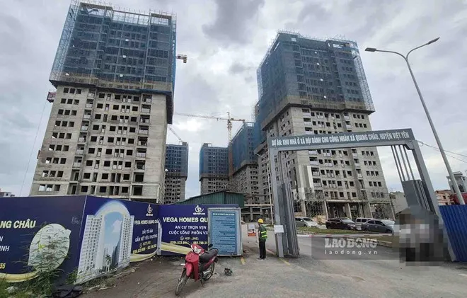 Một khu nhà ở xã hội dành cho công nhân, người thu nhập thấp tại Bắc Ninh với cơ sở hạ tầng đồng bộ.