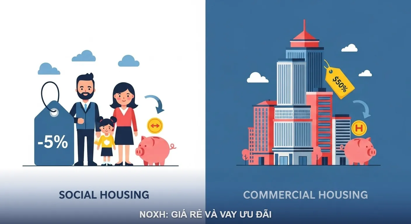 NOXH: GIÁ RẺ VÀ VAY ƯU ĐÃI