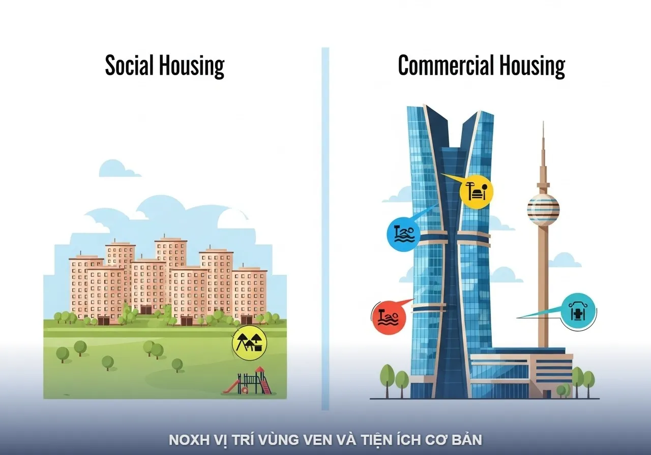 NOXH VỊ TRÍ VÙNG VEN VÀ TIỆN ÍCH CƠ BẢN