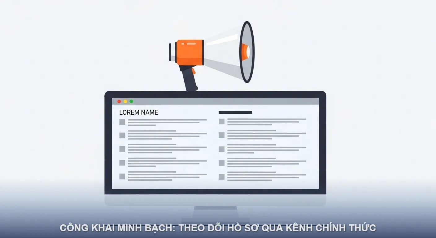 THEO DÕI HỒ SƠ SAU KHI NỘP