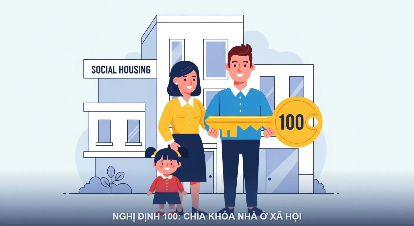 NGHỊ ĐỊNH 100 CHÌA KHOÁ NHÀ Ở XÃ HỘI NGHỊ ĐỊNH 100 CHÌA KHOÁ NHÀ Ở XÃ HỘI