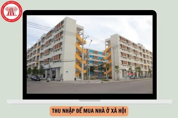 Quy trình nộp đơn và nhận kết quả xác nhận thu nhập mua nhà ở xã hội.